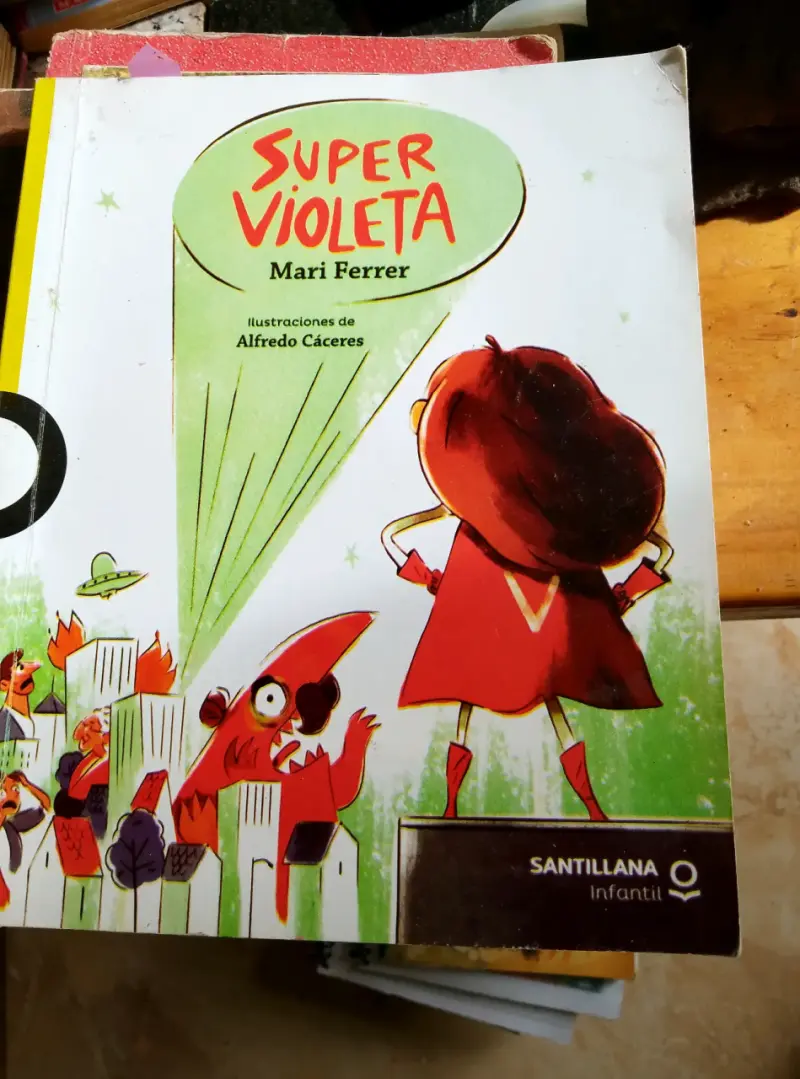 Libro Super Violeta Infantil
