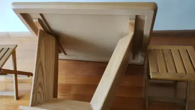 Mesa de comedor de madera - miniatura 4