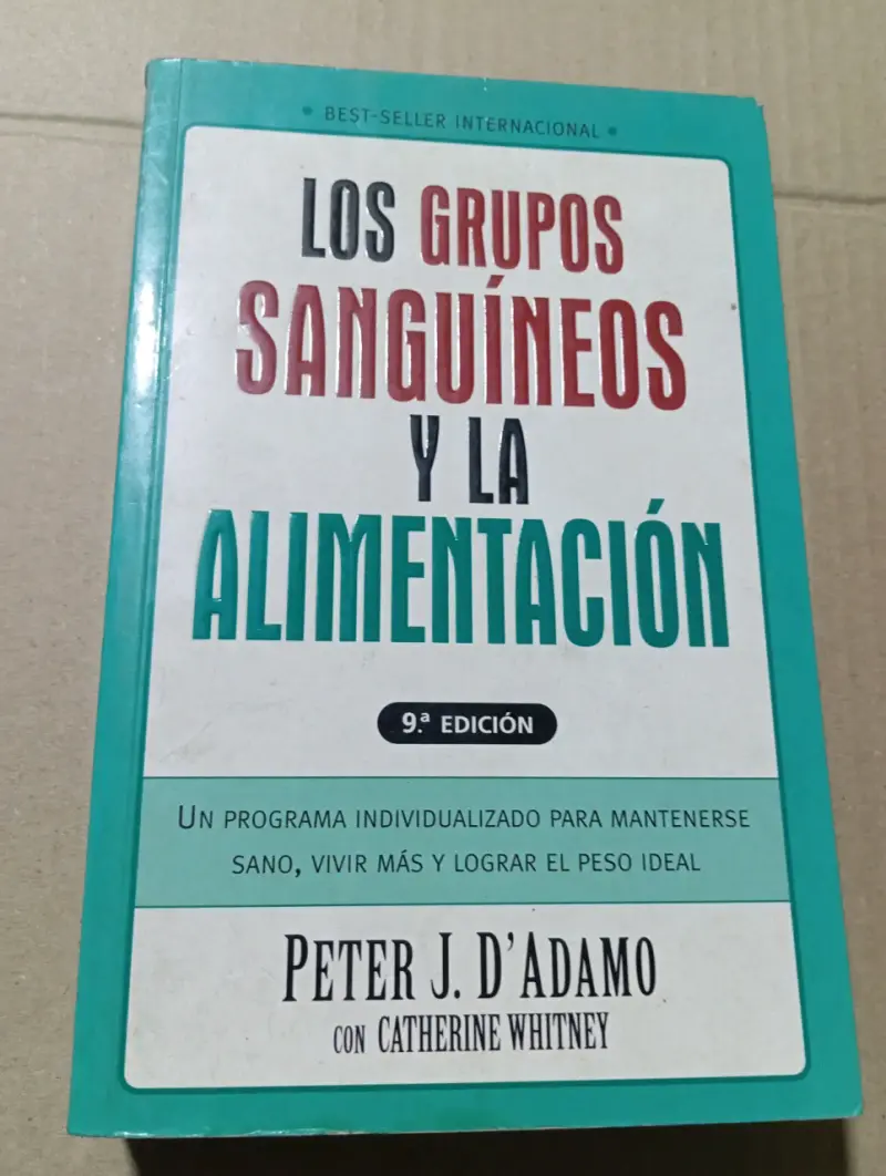 Libro Los Grupos Sanguíneos y la Alimentación