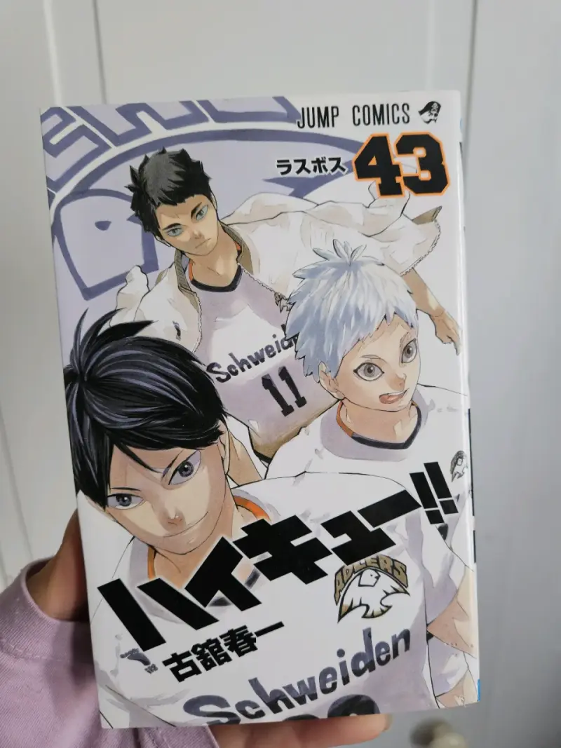 Manga Haikyuu Volumen 40, 42, 43, 44 - 4