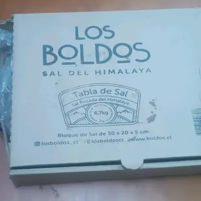 Tabla de sal rosada del Himalaya - miniatura 1