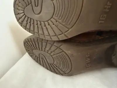 Botines de cuero marrón - miniatura 2