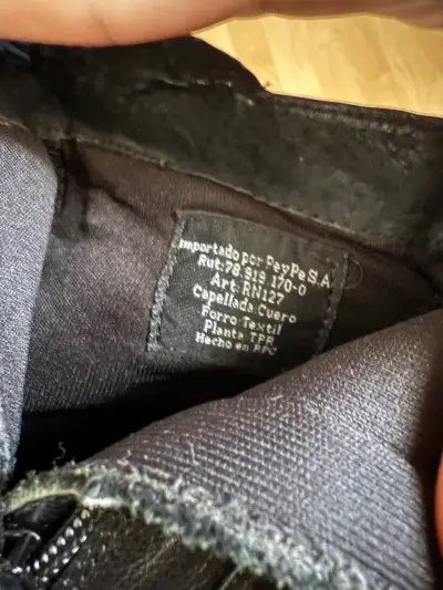 Botines de cuero negros - miniatura 6