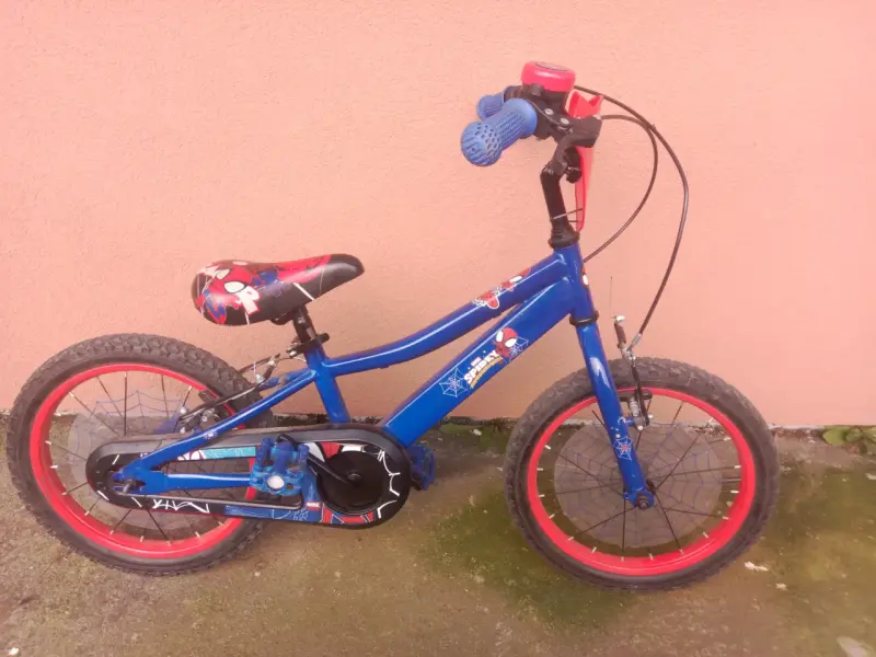 Bicicleta infantil Spiderman aro 16 - 1