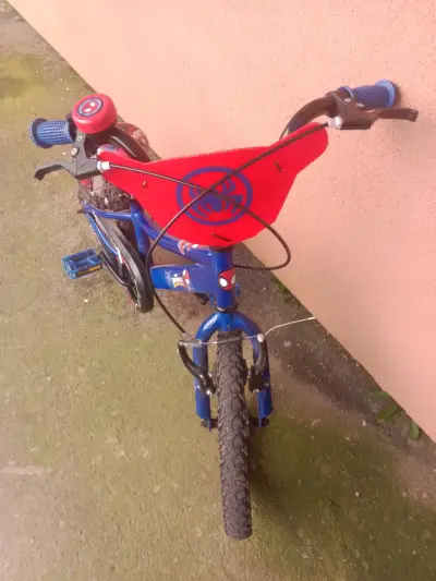 Bicicleta infantil Spiderman aro 16 - miniatura 2
