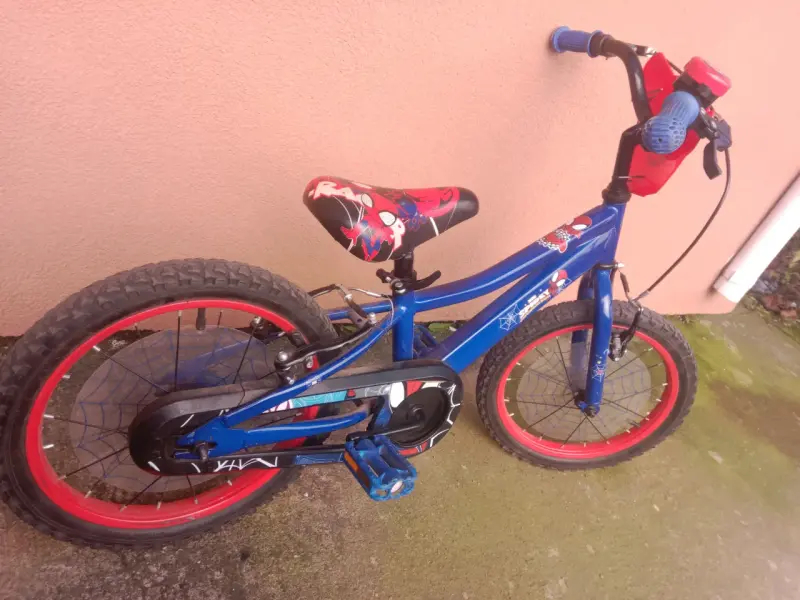 Bicicleta infantil Spiderman aro 16 - 3