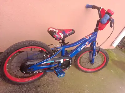 Bicicleta infantil Spiderman aro 16 - miniatura 3