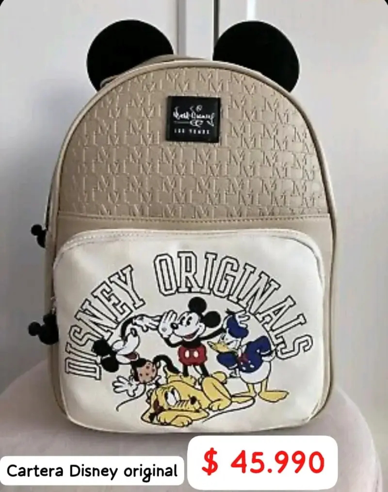 Mochila Disney Originals beige