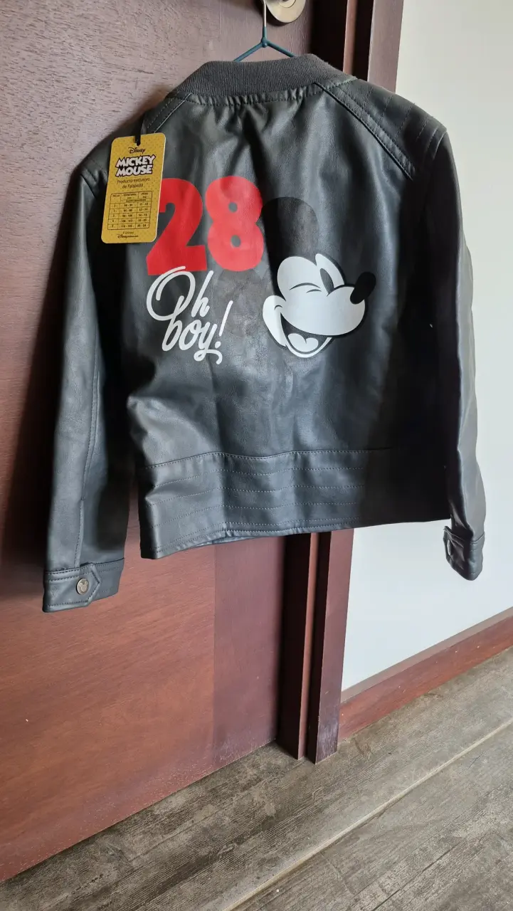 Chaqueta infantil Mickey Mouse gris - 2