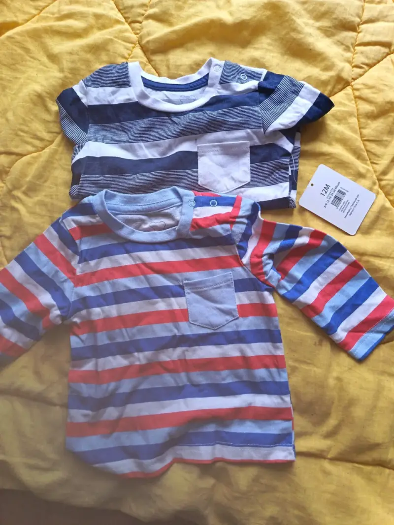 2 poleras bebé manga larga - 1