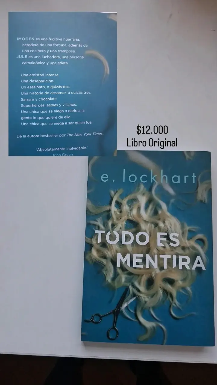 Libro 'Todo es mentira' original
