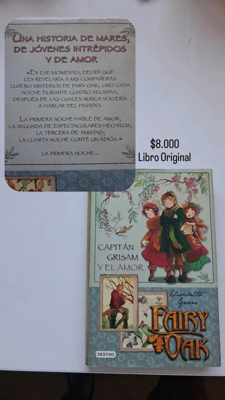 Libro Fairy Oak - Capitán Grisam