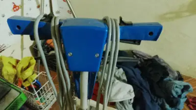 Abrillantadora industrial azul usada - miniatura 1