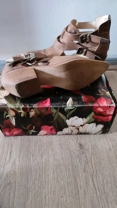 Botines marrones de cuero Zappa - miniatura 5