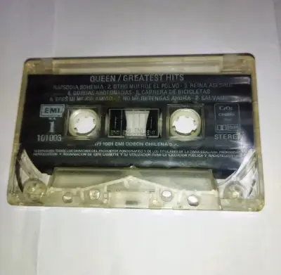 Cassette Queen - Greatest Hits cinta de cromo - miniatura 5