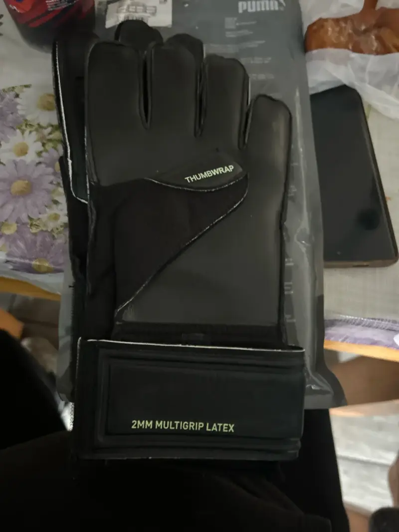 Guantes de portero Puma negros - 3