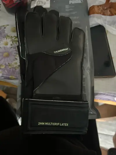 Guantes de portero Puma negros - miniatura 3
