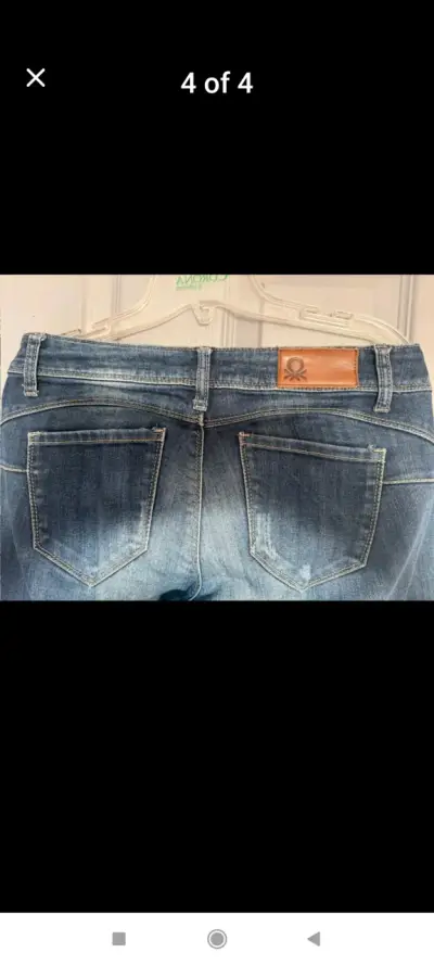 Jeans azules para mujer - miniatura 3