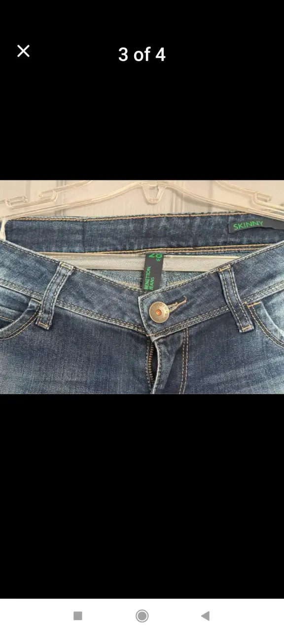 Jeans azules para mujer - 4