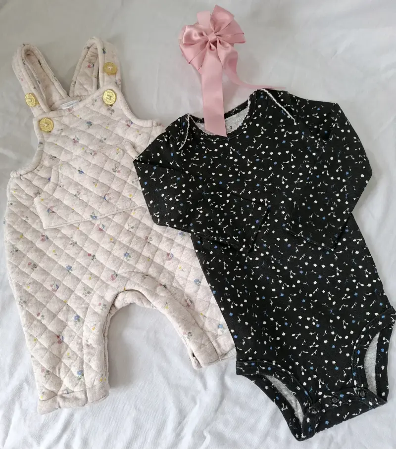 Conjunto de bebé con estampado