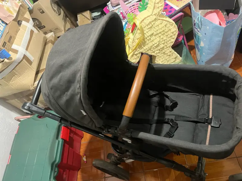 Coche para bebé negro - 2