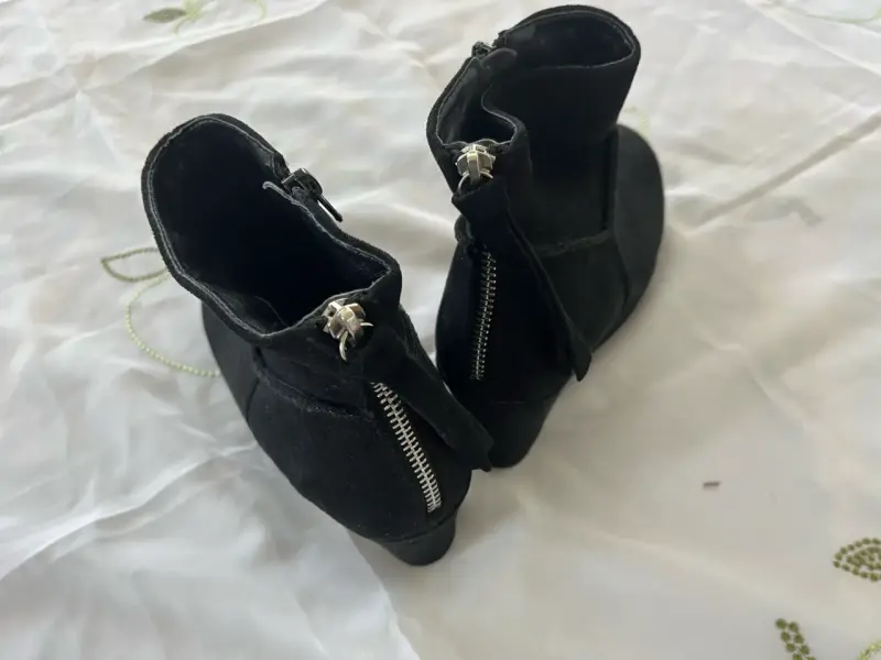 Botines negros con plataforma - 2