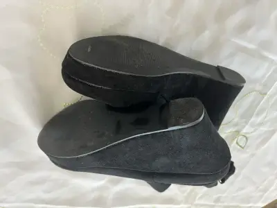 Botines negros con plataforma - miniatura 3