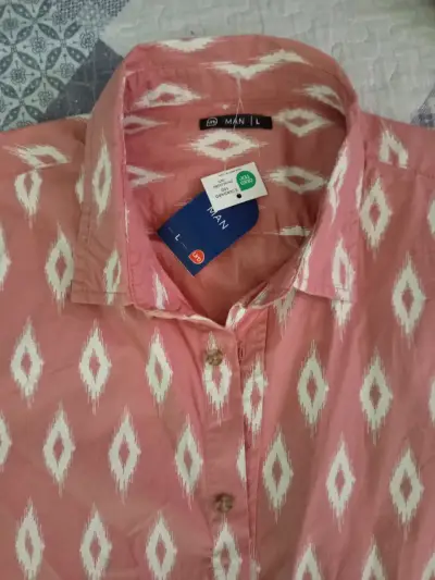 👕 Pack 3 camisas hombre estilo casual, talla L - miniatura 5