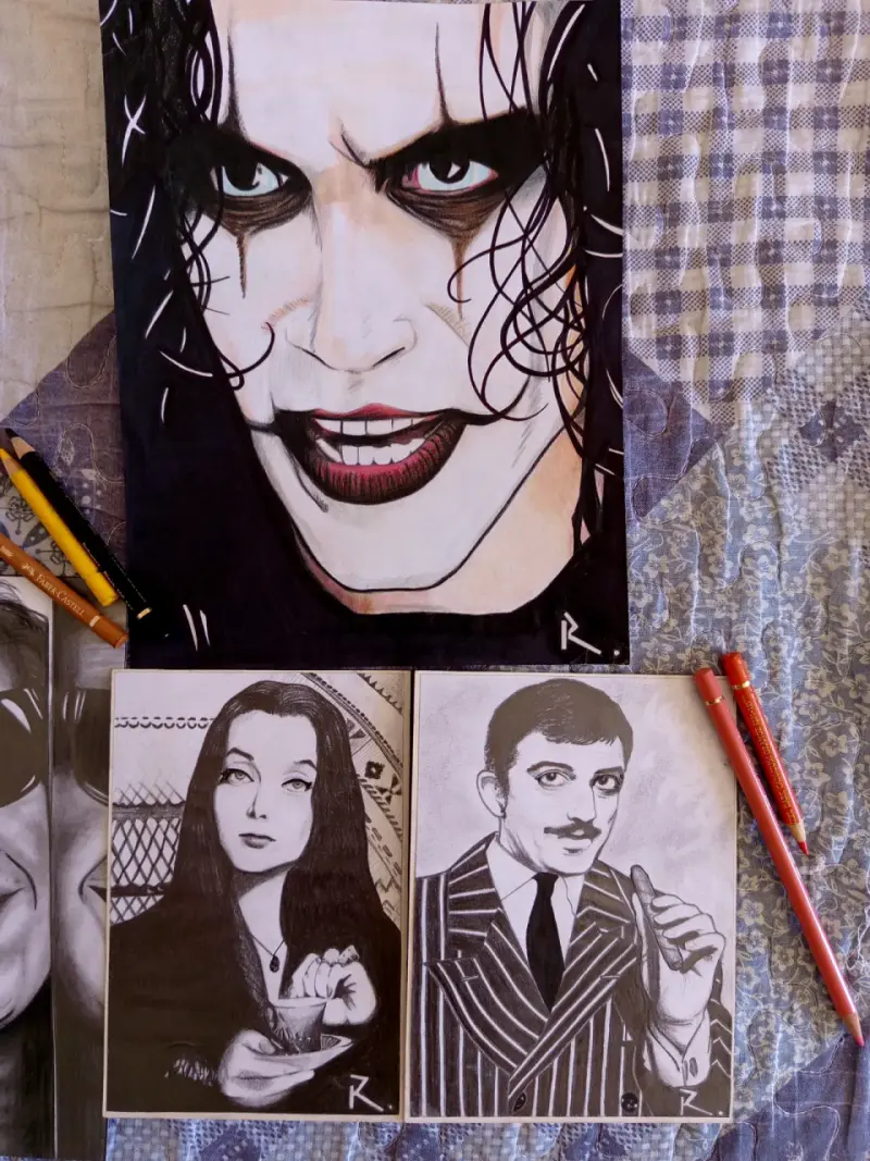 Dibujos personalizados en diferentes técnicas - 5