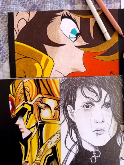Dibujos personalizados en diferentes técnicas - miniatura 6