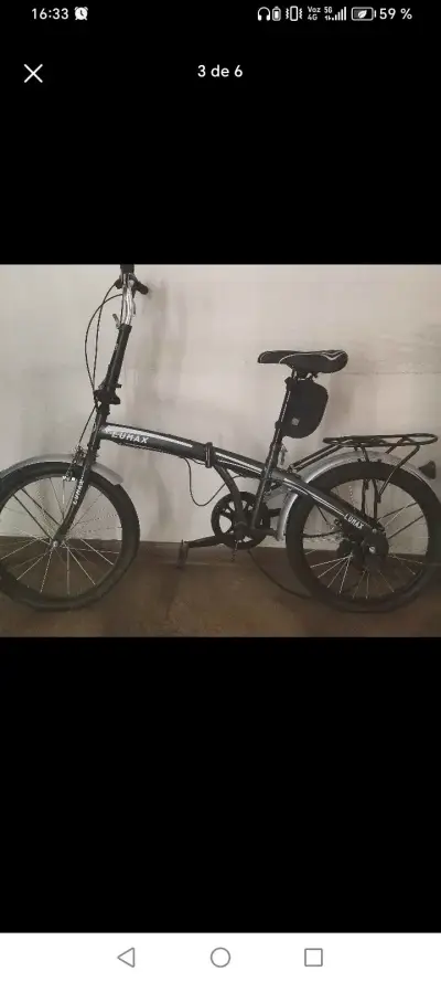 Bicicleta Plegable Lumax 7 Velocidades - miniatura 2