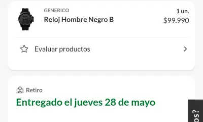 Reloj negro Boss Quartz - miniatura 5