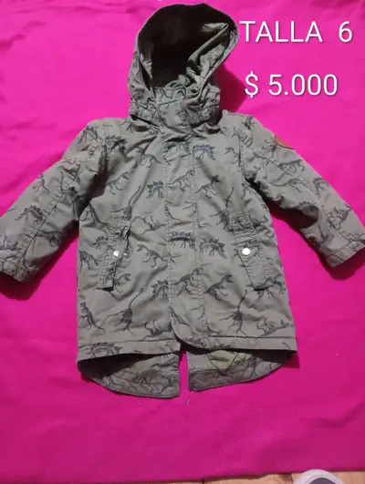 Chaqueta de niño azul y naranja - miniatura 3