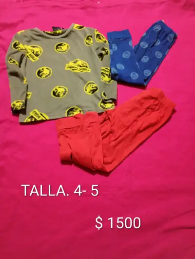 Chaqueta de niño azul y naranja - miniatura 5