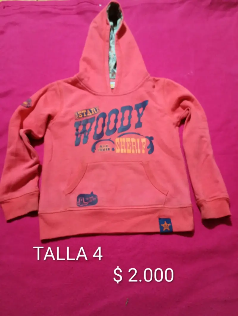 Chaqueta de niño azul y naranja - 6