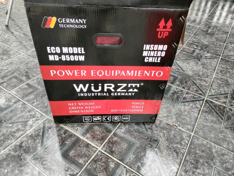 Generador eléctric WURZ 8500W - 1