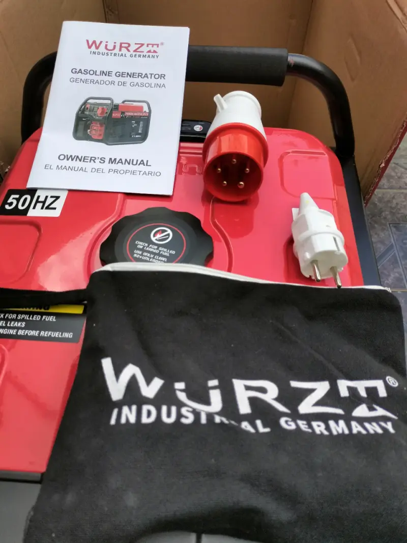 Generador eléctric WURZ 8500W - 3