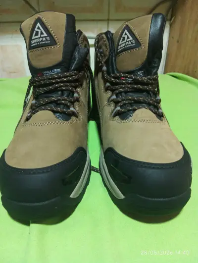 Botas de seguridad marrones - miniatura 6