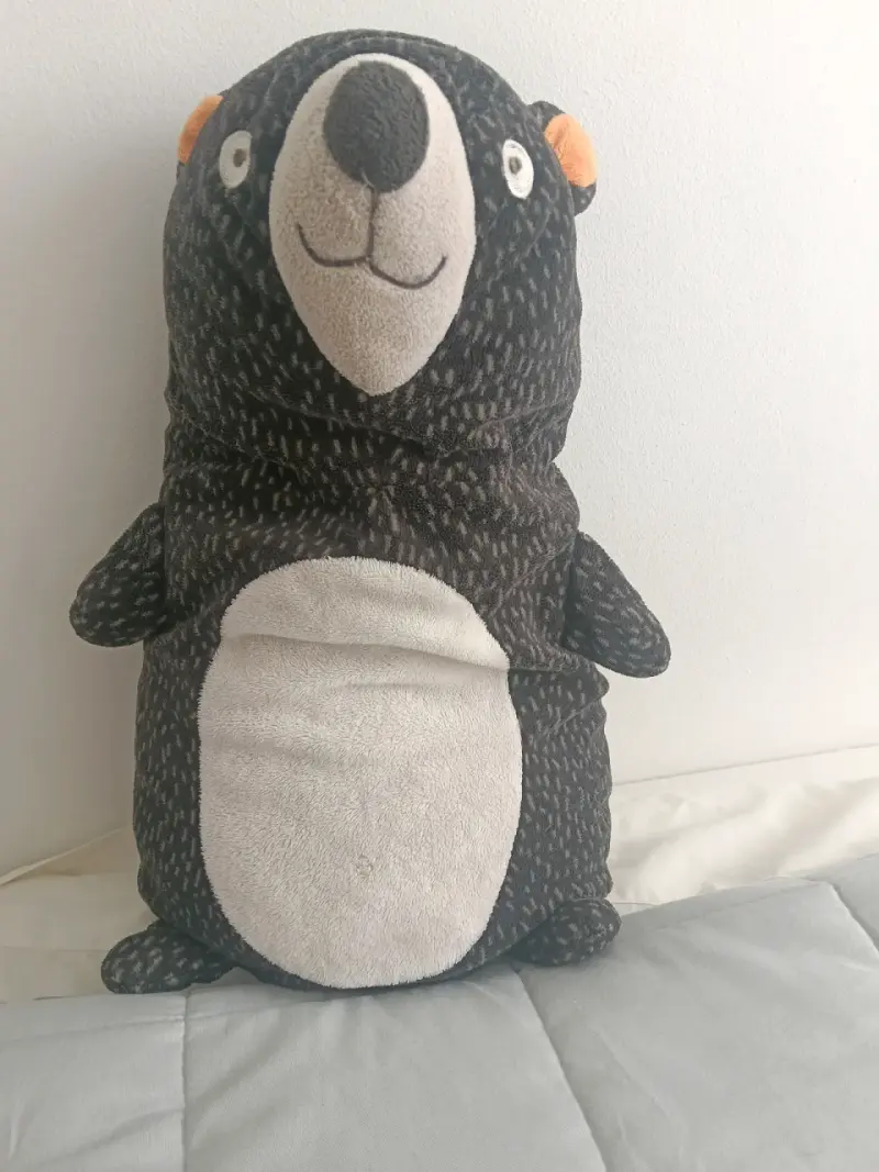 Peluche oso negro grande