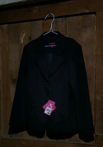 Blazer negro nuevo con etiqueta - miniatura 1