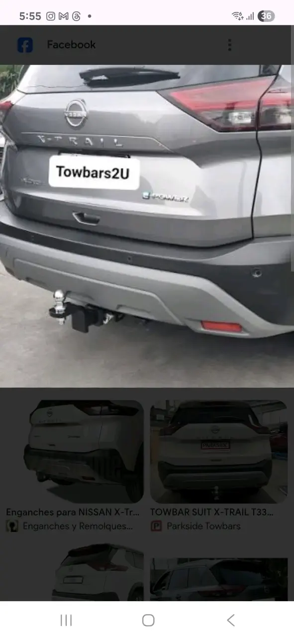 Gancho de remolque para Nissan X-Trail - 1