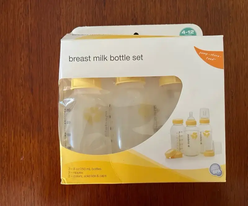 Set de botellas para leche materna Medela - 1