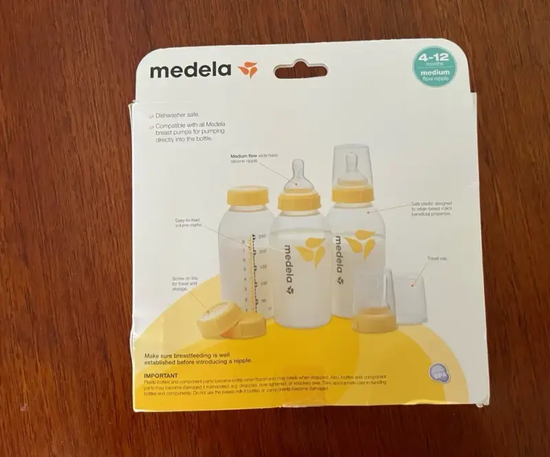 Set de botellas para leche materna Medela - 2