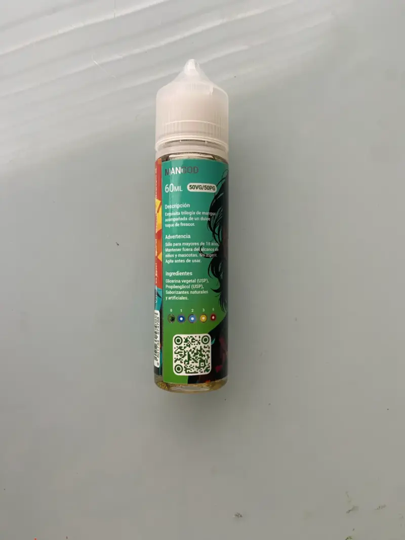 Líquido Epic Mental Ice 60ml y mango sin nicotina - 5