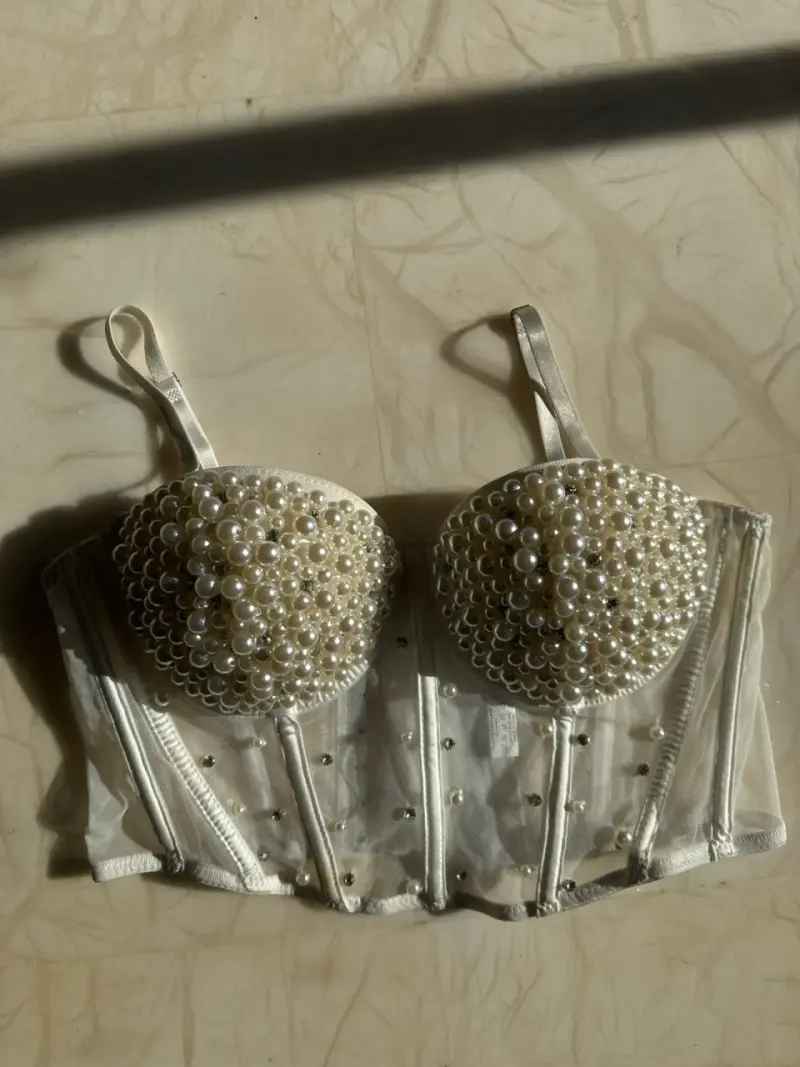 Corset con perlas - 2