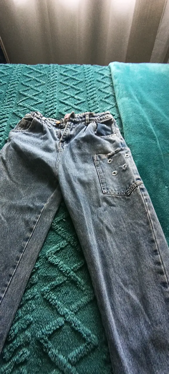 Jeans azul claro unisex - 3