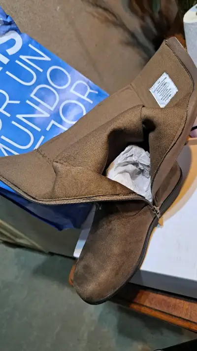 Botas altas café talla 36 - miniatura 3