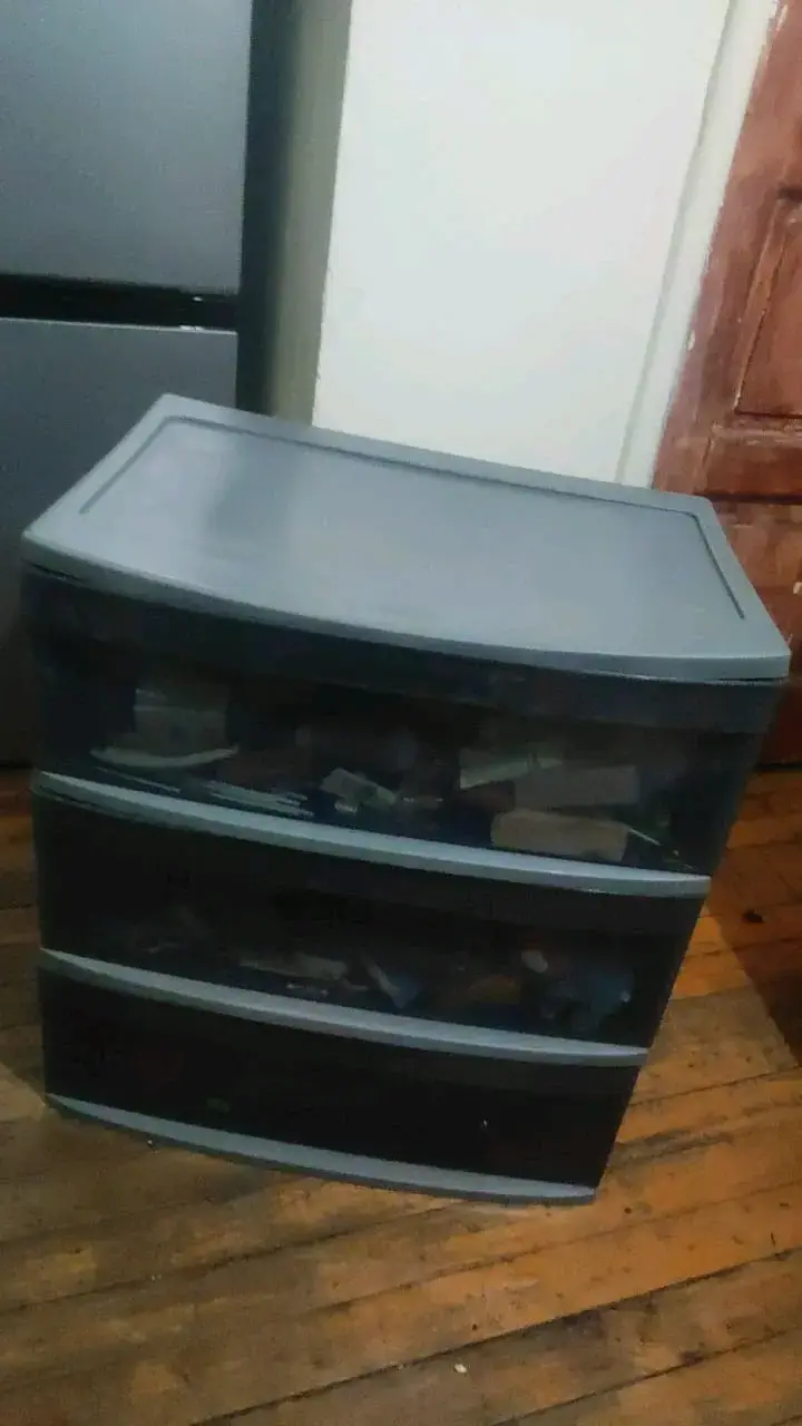 Cajonera plástica tres niveles - 1