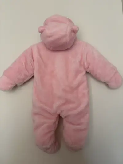 Pijama enterizo bebé rosa osito - miniatura 2
