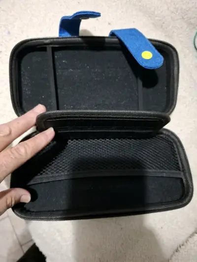 Estuche protector nintendo switch verde azul - miniatura 4